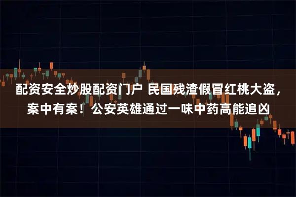 配资安全炒股配资门户 民国残渣假冒红桃大盗,案中有案!公安英雄通过一味中药高能追凶