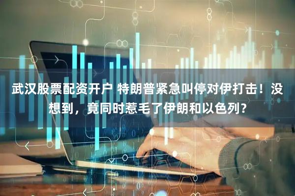 武汉股票配资开户 特朗普紧急叫停对伊打击！没想到，竟同时惹毛了伊朗和以色列？